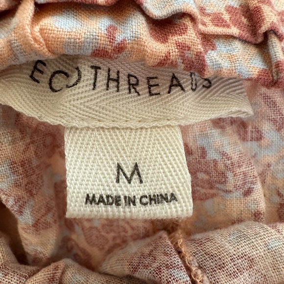 Eco Threads linen shorts. Women’s size Medium. - Picture 4 of 7